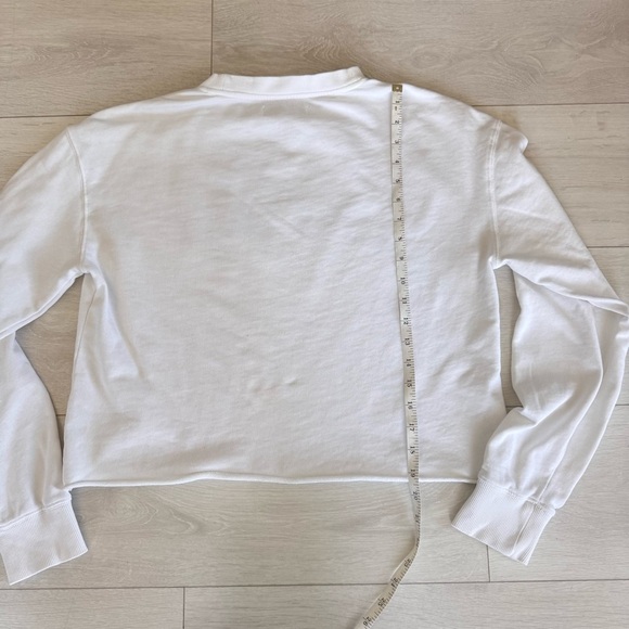 Spiritual Gangster White Crewneck Sweatshirt Women’s Size Small - Love More - Picture 5 of 7